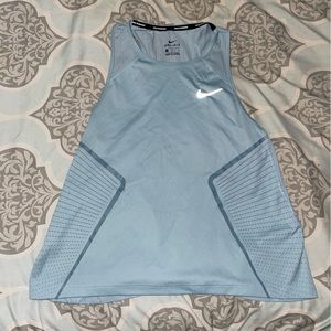 Light Blue Razorback Nike Tank Top